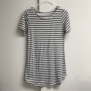 Striped T-shirt Dress